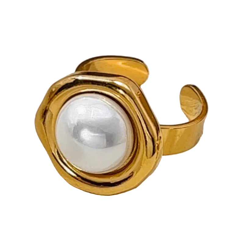 Pearl Adjustable Ring