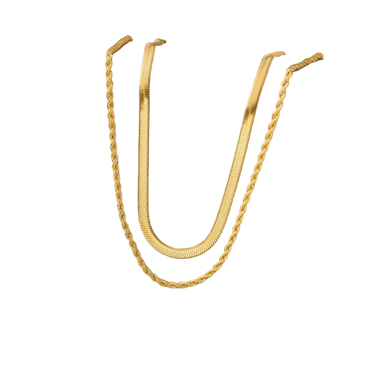 Gold 2 Layer Snake Chain