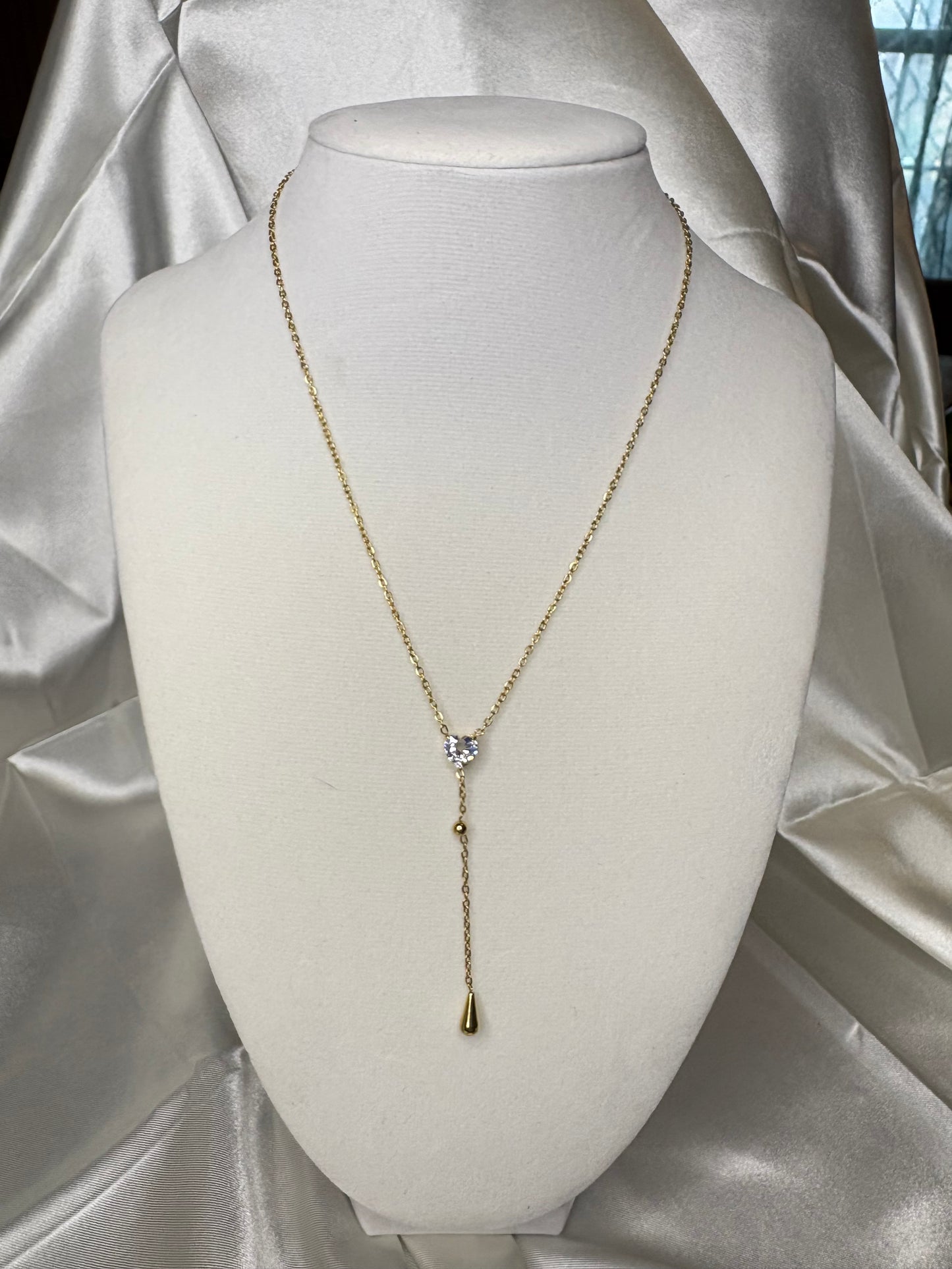 Heart Drop Necklace