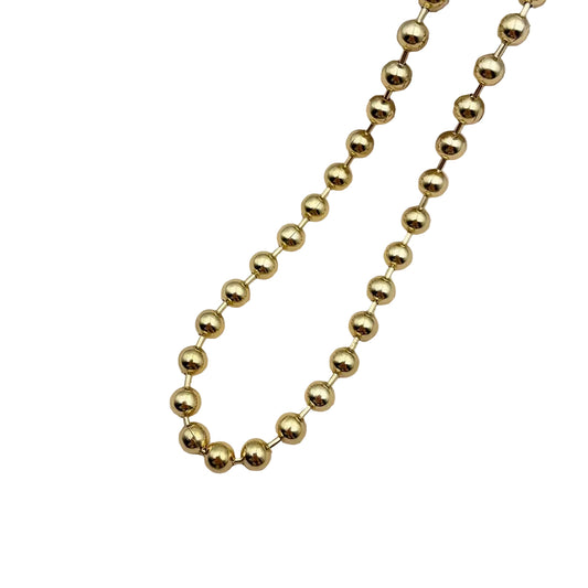 Gold Beaded Necklace