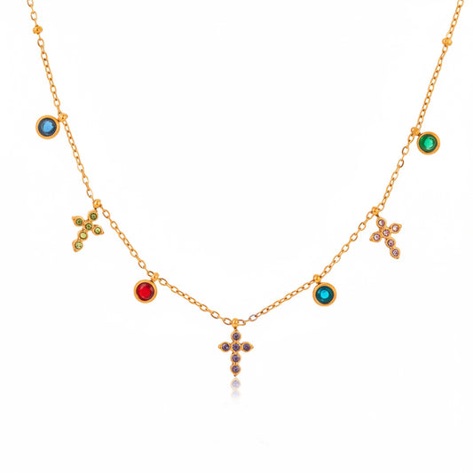 Colored Faith Necklace