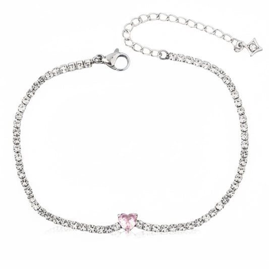 Glenda Heart Bracelet