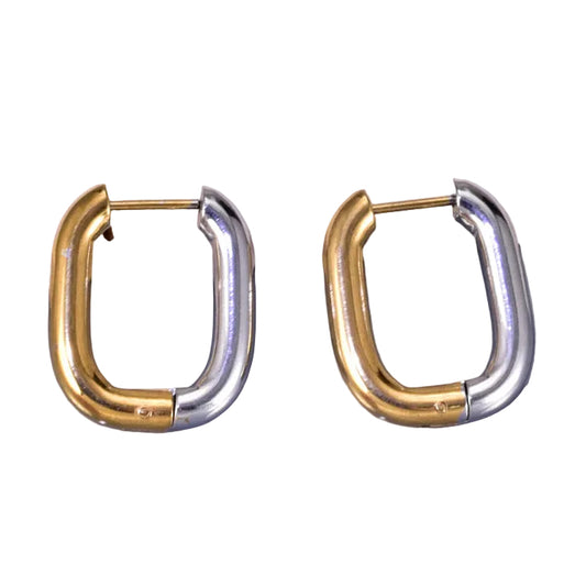 Maria 2 Tone Hoops