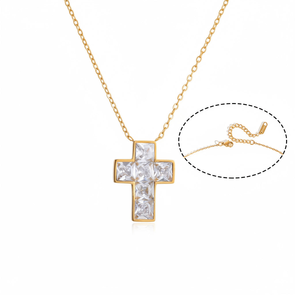 Sarah Cross Necklace